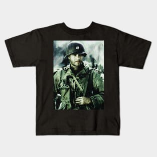 saving private ryan tom hanks Kids T-Shirt